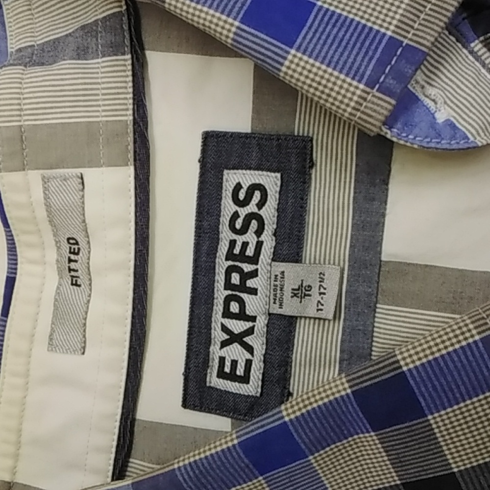 Express Button-Down Shirt 5107b - image 3